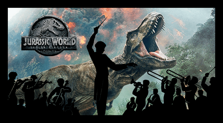 la musica di jurassic park