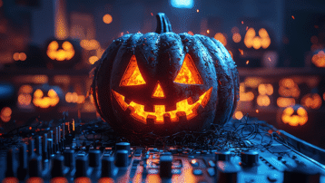Attrezzatura Halloween da Urlo attrezzature musicali halloween