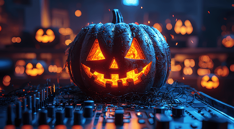 Attrezzatura Halloween da Urlo attrezzature musicali halloween