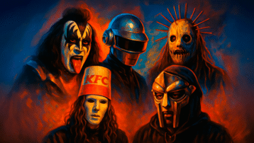 band dietro la maschera