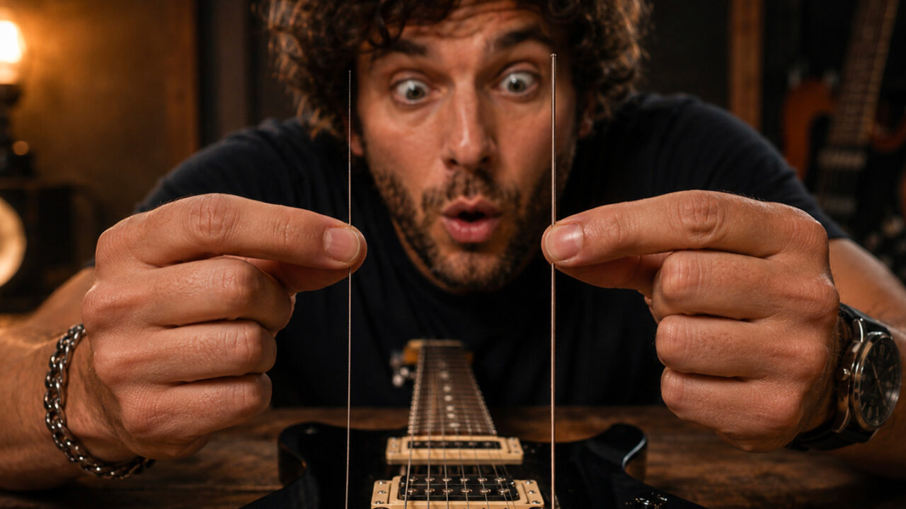 scalatura corde chitarra